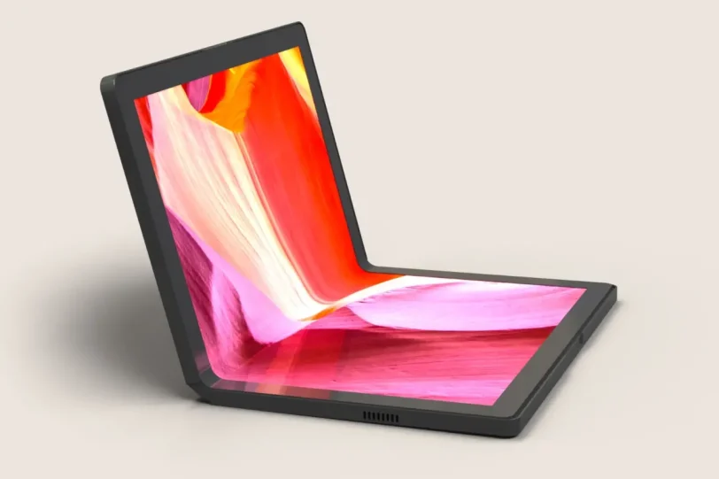 מסך Aura Single Flex Pro חיצוני מתקפל (מקור Aura Displays)