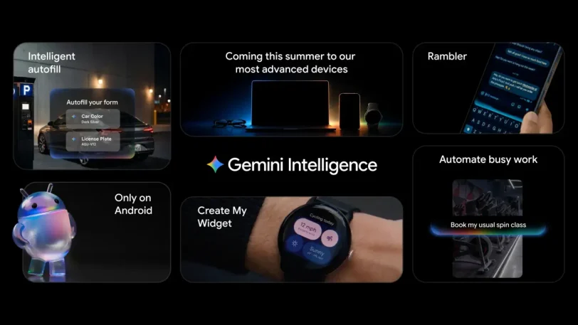 Gemini Intelligence (מקור גוגל)