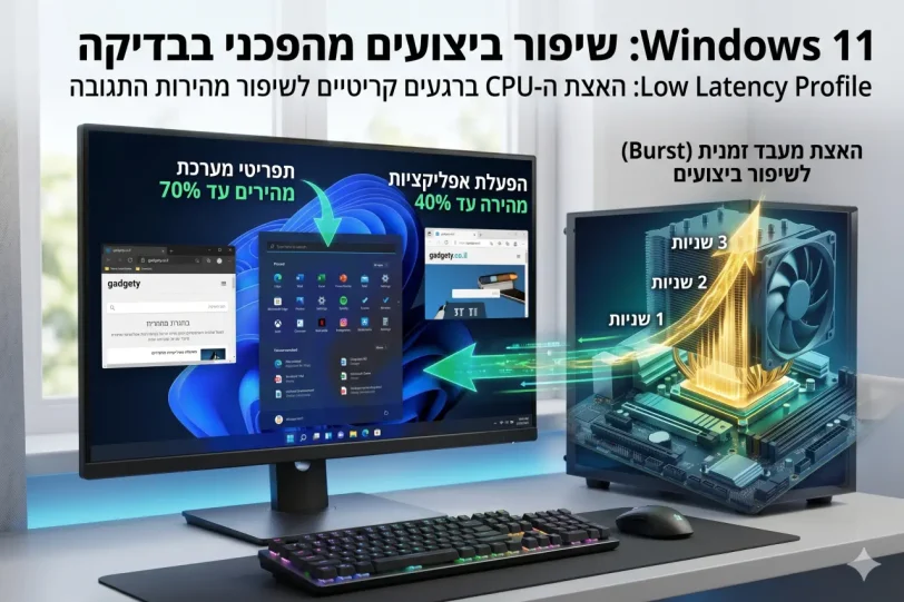 פיצ'ר Low Latency Profile
