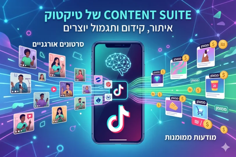 Content Suite בטיקטוק