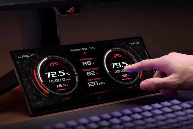 מסך ROG Strix XG129C (מקור אסוס)