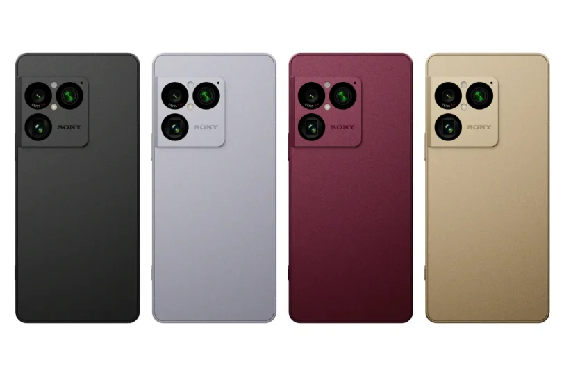 הצבעים בסדרת Xperia 1 VIII (תמונה: Sony)