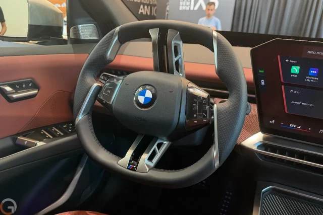 BMW iX3 Neue Klasse (צילום: רונן מנדזיצקי)