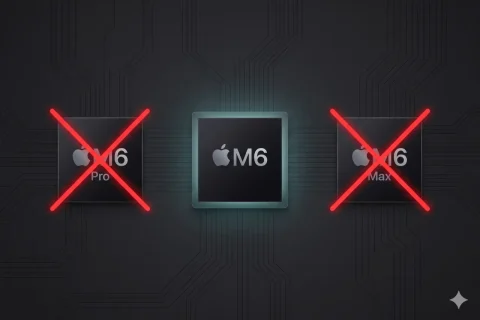 ביטול ה-Apple M6 Pro/Max