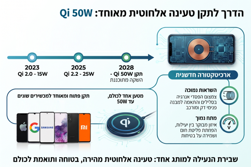 תקן Qi 50W