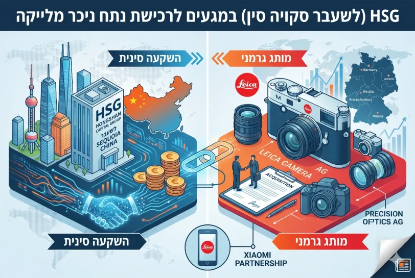 קרן ההשקעות HSG מתעניינת ברכישת Leica