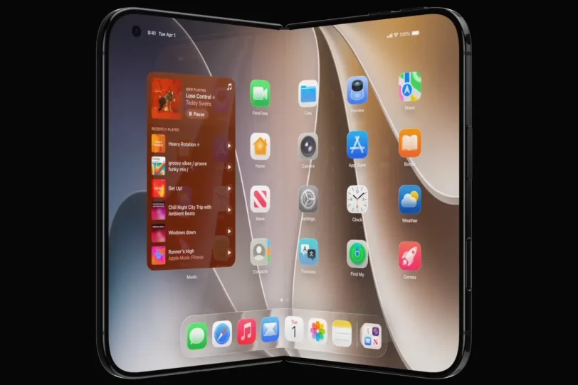 הדלפת עיצוב ה-iPhone Ultra (מקור FrontPageTech)
