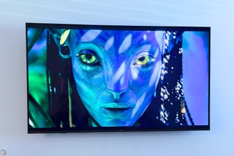 מסך LG MRGB 85B (צילום: רונן מנדזיצקי)