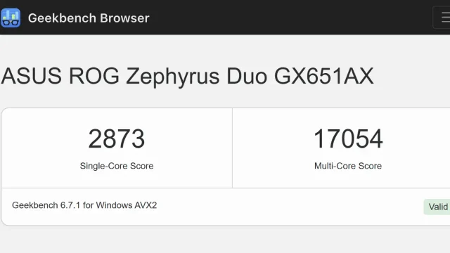 מבחן ביצועים GeekBench