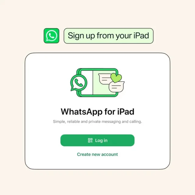 iPad כמכשיר ראשי (מקור וואטסאפ)