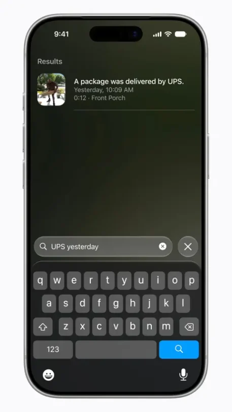 Apple Intelligence ב-Home App (מקור אפל)