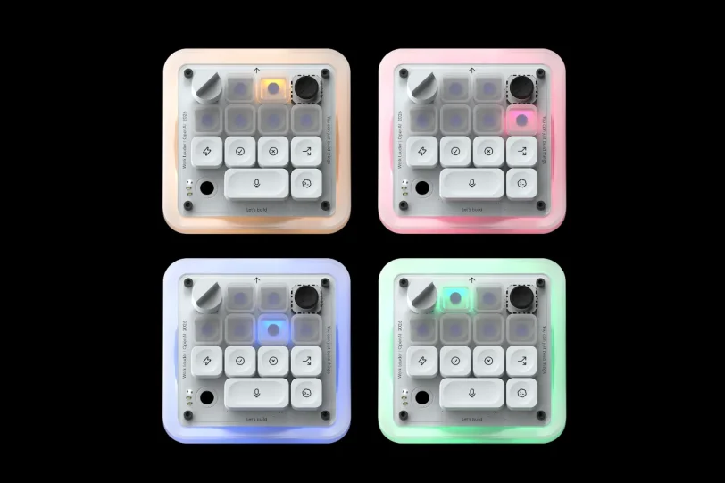 Codex Micro (קרדיט: OpenAI / Work Louder)