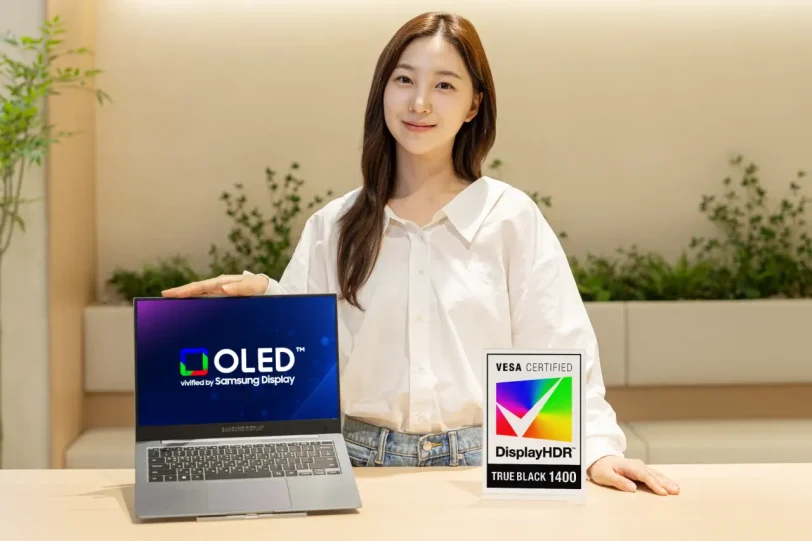 פאנל ה-Tendem Oled החדש של סמסונג (מקור Samsung Display)