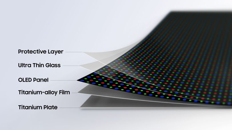 פאנלי מסך Flex Titanium (תמונה: Samsung)