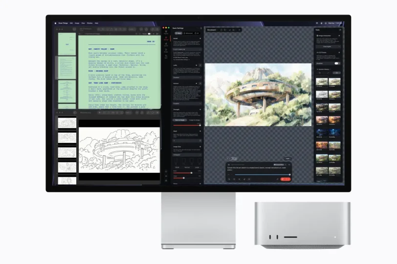 מחשב Mac Studio עם M5 Ultra (מקור אפל)