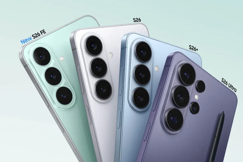 סדרת Galaxy S26 המעודכנת (קרדיט: Samsung)