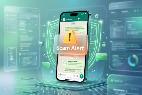פיצ'ר Scam Alert בוואטסאפ