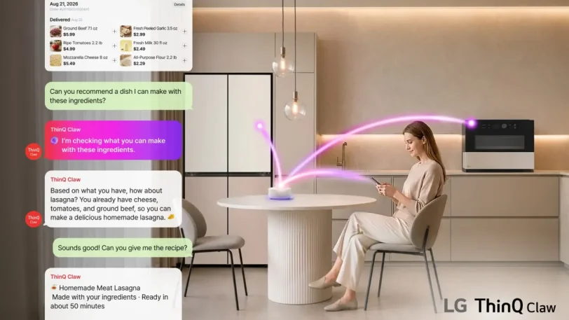ThinQ Claw (מקור LG)
