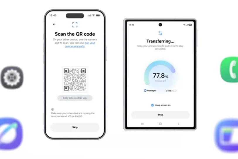 העברת Smart Switch מ-iOS (מקור סמסונג)
