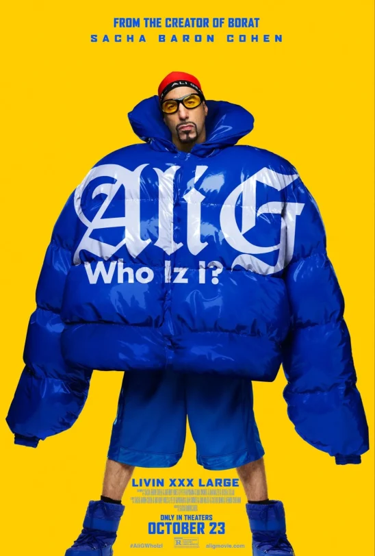 פוסטר "Ali-G Who iz I" (באדיבות Amazon MGM Studios)