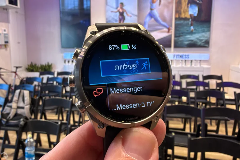 שעון Garmin Fenix 9 Pro (צילום: רונן מנדזיצקי)