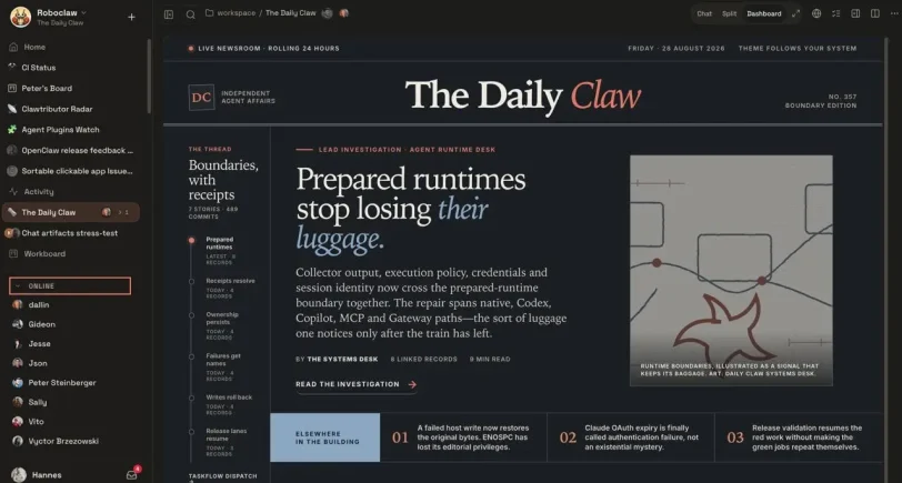 OpenClaw 2.0 (מקור OpenClaw)