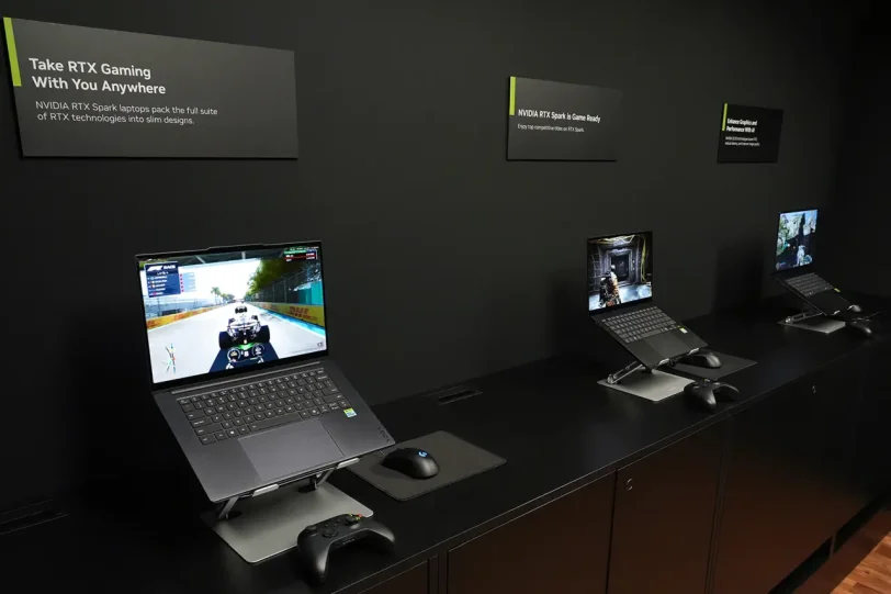 ניידי גיימינג מבוססי RTX Spark (מקור אנבידיה)