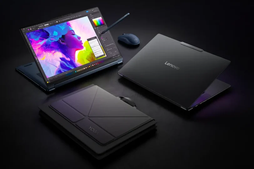 ניידי ה-Yoga 9n מבוססי RTX Spark (מקור לנובו)