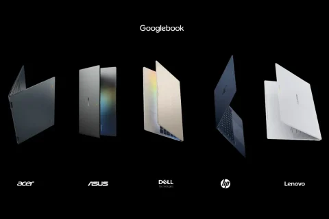 סדרת ניידי ה-Googlebook החדשה (מקור גוגל)
