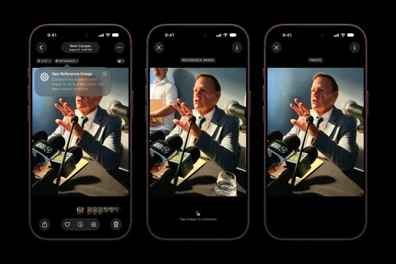 אפליקציית תמונות בסדרת iPhone 18 Pro (תמונה: Apple)