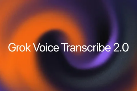 Grok Voice Transcribe 2.0, מקור SpaceXAI, עריכה עם Gemini