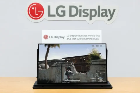 פאנל OLED 720Hz (מקור LG Display)