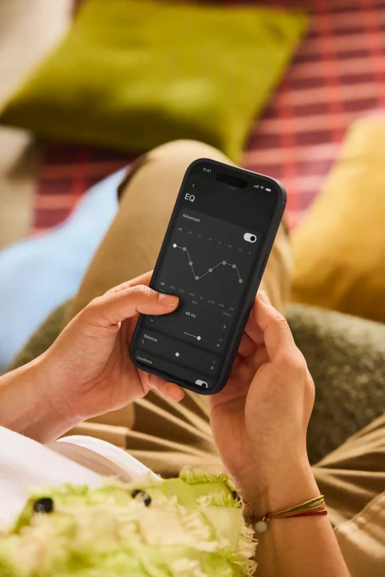 אקולייזר באפליקציית סונוס החדשה (קרדיט: Sonos)