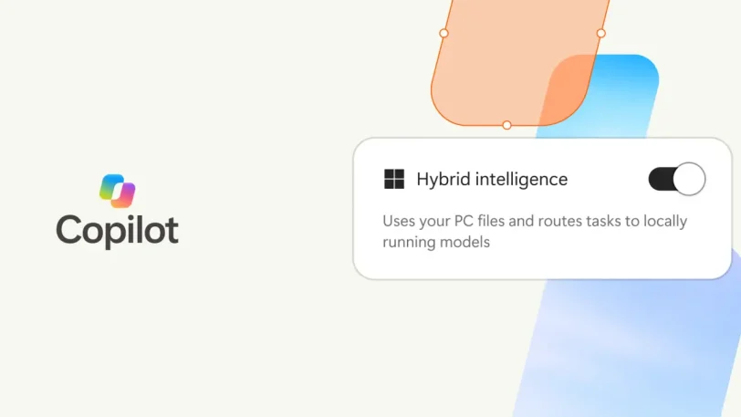 Hybrid Intelligence ב-Copilot (מקור מיקרוסופט)