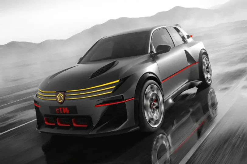 פיג'ו E-T16 Concept (מקור פיג'ו)