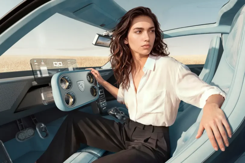 פיג'ו RCZ Vision (מקור פיג'ו)