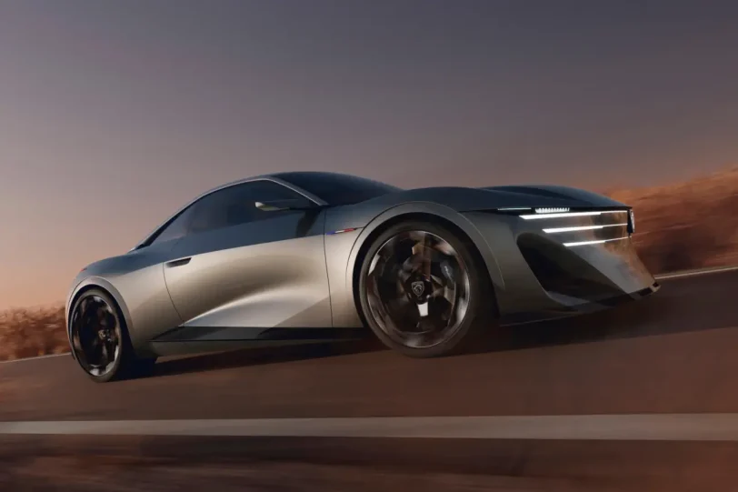 פיג'ו RCZ Vision (מקור פיג'ו)