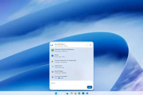 חיפוש חדש בווינדוס 11 (מקור מיקרוסופט)